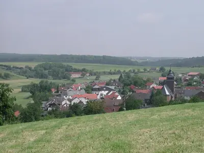 Naturlandschaft in der Nähe der Ferienwohnung