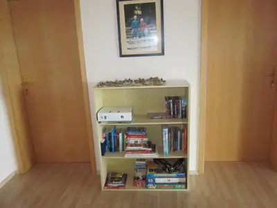Die Bibliothek im Bed & Breakfast