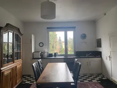 Küche/Küchenzeile in der Unterkunft Haus zum Rhein