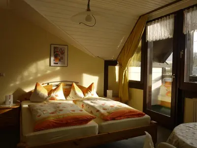 Ein Bett oder Betten in einem Zimmer der Unterkunft Haus Reitz