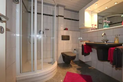 Ein Badezimmer in der Unterkunft Ferienhaus DaVinci