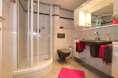 Ein Badezimmer in der Unterkunft Ferienhaus DaVinci