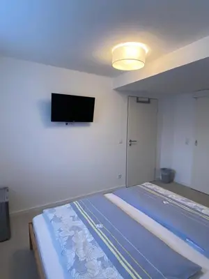 TV/Unterhaltungsangebot in der Unterkunft Privatzimmer Hoffmann