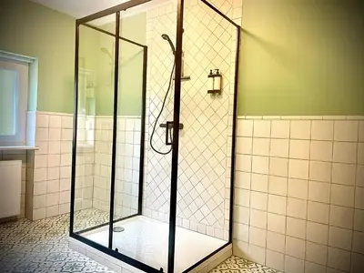Ein Badezimmer in der Unterkunft Fata Morgana