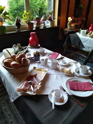 Essen im Bed & Breakfast oder in der Nähe