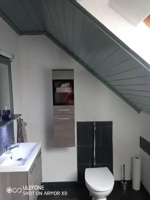 Ein Badezimmer in der Unterkunft Ferienwohnung Cillien