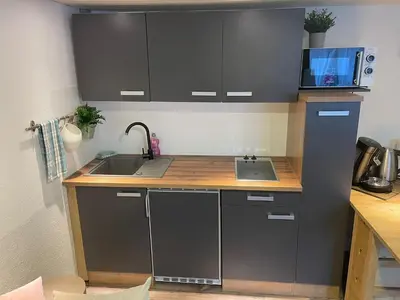 Küche/Küchenzeile in der Unterkunft Apartment Mette