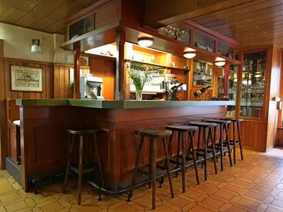 Lounge oder Bar in der Unterkunft Landgasthof Zur Sonne
