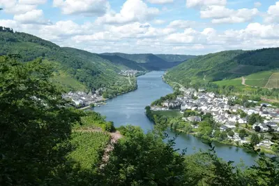Naturlandschaft in der Nähe der Ferienwohnung