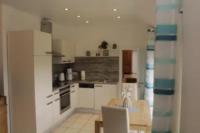 Küche/Küchenzeile in der Unterkunft Apartment Merle