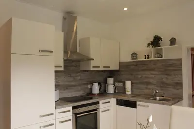 Küche/Küchenzeile in der Unterkunft Apartment Merle