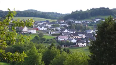 Naturlandschaft in der Nähe der Ferienwohnung