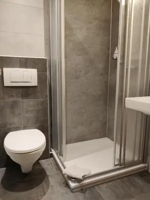 Ein Badezimmer in der Unterkunft Alt Reinsport