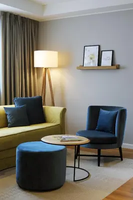 Ein Sitzbereich in der Unterkunft MICHELS Wellness- & Wohlfühlhotel
