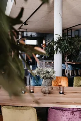 Ein Restaurant oder anderes Speiselokal in der Unterkunft My Place