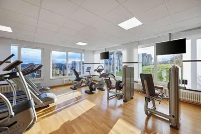 Das Fitnesscenter und/oder die Fitnesseinrichtungen in der Unterkunft Nürburgring Ferienpark