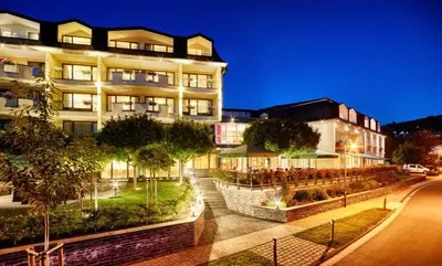 Das Gebäude in dem sich das Hotel befindet