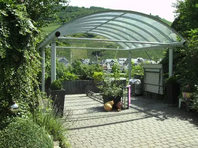 Ein Garten an der Unterkunft Haus Marientaler Au GbR