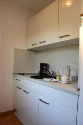 Küche/Küchenzeile in der Unterkunft Haus von Hoegen