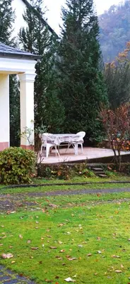 Naturlandschaft in der Nähe der Villa