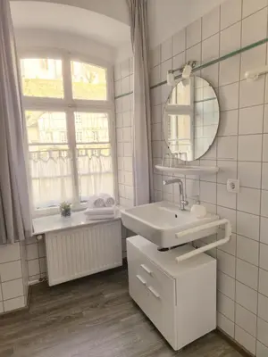 Ein Badezimmer in der Unterkunft Weingut Caspari, Familie Eggert
