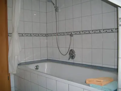 Ein Badezimmer in der Unterkunft Ferienwohnung Mastiaux