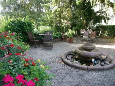 Ein Garten an der Unterkunft Landhaus Bad Bertrich