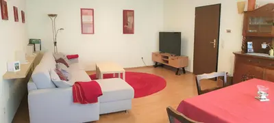 TV/Unterhaltungsangebot in der Unterkunft Ferienwohnung Späth