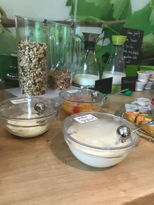 Essen in der Pension oder in der Nähe