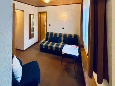 Ein Bett oder Betten in einem Zimmer der Unterkunft Pension Milberg Assmannshausen