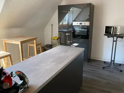 Küche/Küchenzeile in der Unterkunft KRIO Nicola Rothfuchs Ferienwohnung 2