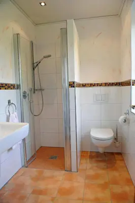 Ein Badezimmer in der Unterkunft Gästehaus Vinaria