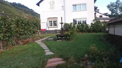 Ein Garten an der Unterkunft Gästehaus-Weingut Michael Scholer