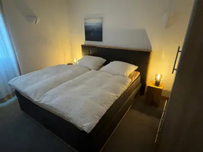 Ein Bett oder Betten in einem Zimmer der Unterkunft Casa Manderscheid