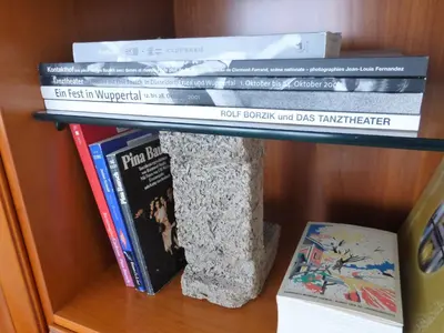 Die Bibliothek in der Ferienwohnung
