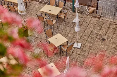 Grundriss der Unterkunft Cafe Rosi Ferienwohnung
