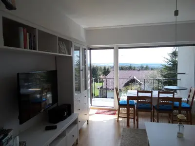 TV/Unterhaltungsangebot in der Unterkunft Beta Apartments