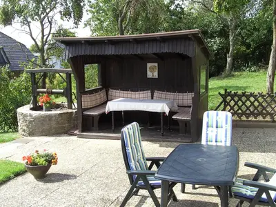 Ein Garten an der Unterkunft Beta Apartments