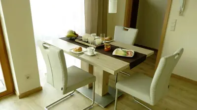 Essen in der Ferienwohnung oder in der Nähe