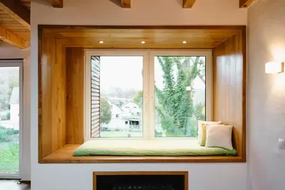 Ein Bett oder Betten in einem Zimmer der Unterkunft Basalt-Loft