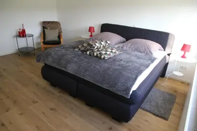 Ein Bett oder Betten in einem Zimmer der Unterkunft Forsthaus in Katzwinkel