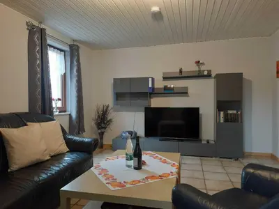 Küche/Küchenzeile in der Unterkunft Holiday Home Niederehe Romantic Escape