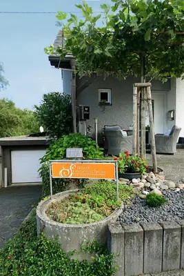 Ein Garten an der Unterkunft Haus Sonnenschein