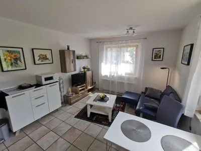 TV/Unterhaltungsangebot in der Unterkunft Ferienwohnung Emma