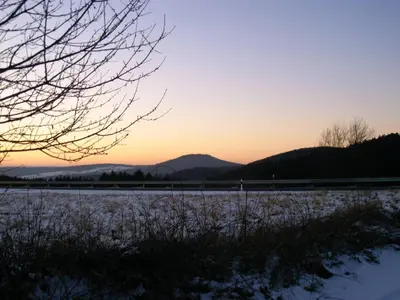 Naturlandschaft in der Nähe der Ferienwohnung