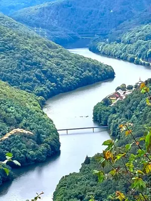 Naturlandschaft in der Nähe des Ferienhauses