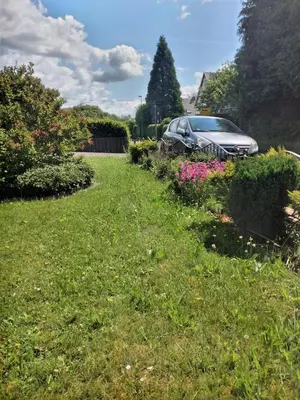 Ein Garten an der Unterkunft Ferienwohnung- Freuen