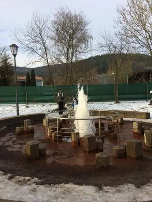 Ferienhaus Ilstad im Winter