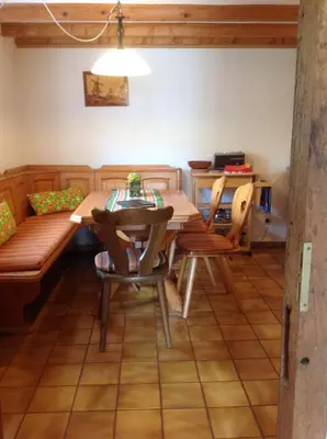 Ein Sitzbereich in der Unterkunft Ferienhaus Ilstad