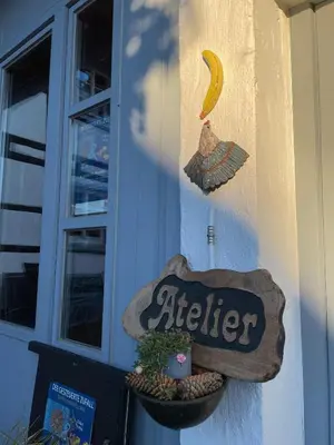 Ein Zertifikat, Auszeichnung, Logo oder anderes Dokument, das in der Unterkunft Haus Höppches ausgestellt ist